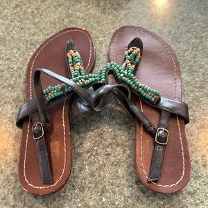 Dolce Vita beaded sandal